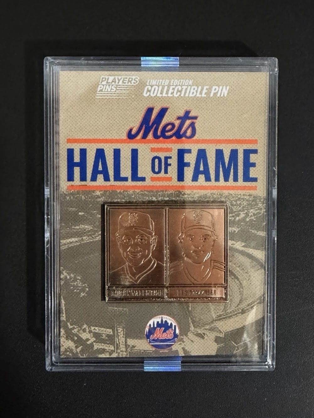 2026 Mets Hall Of Fame - Bobby Valentine & Lee Mazzilli - 5/30/2026 SGA Pin